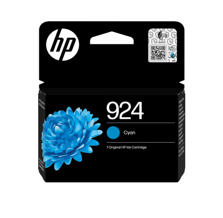 HP 924 Cyan Original Ink Cartridge (400 pages) HP 924 Cyan Original Ink Cartridge (400 pages)