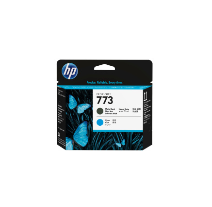 HP 773 Matte Black+Cyan Designjet Printhead, C1Q20A HP 773 Matte Black+Cyan Designjet Printhead, C1Q20A