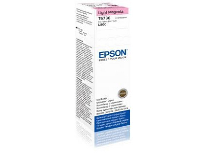 EPSON ink bar T6736 Light Magenta ink container 70ml pro L800/L1800