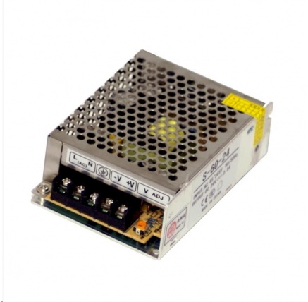 MikroTik průmyslový impulsní zdroj 24V, 2,5A, 60W