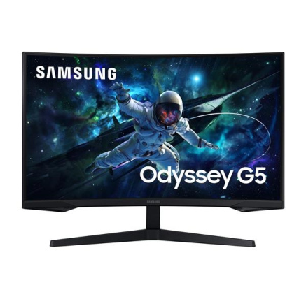 SAMSUNG MT LED LCD Gaming Monitor 32" Odyssey LS32CG552EUXEN -prohnutý, VA,1ms,165Hz,2560x1440,HDMI,Display Port