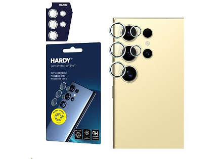 3mk HARDY Lens Protection Pro pro Samsung Galaxy S24 Ultra Yellow