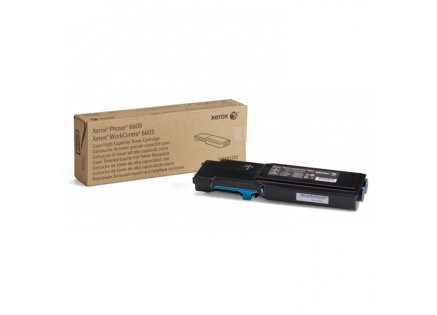 Xerox toner Cyan pro Phaser 6600/6605, 6000 str. Xerox toner Cyan pro Phaser 6600/6605, 6000 str.