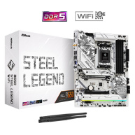ASRock MB Sc AM5 B650 Steel Legend WiFi , AMD B650, 4xDDR5, 1xDP, 1xHDMI, WIFI