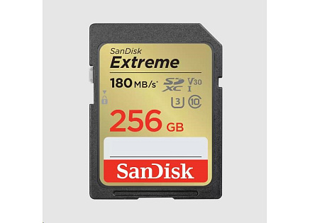 SanDisk SDXC karta 512GB Extreme (190 MB/s Class 10, UHS-I U3 V30)