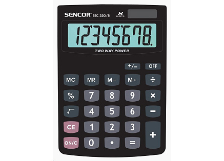 Sencor kalkulačka  SEC 320/8