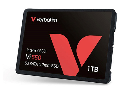 VERBATIM SSD Vi550 S3 1TB SATA III, 2.5” W 535/ R 560 MB/s VERBATIM SSD Vi550 S3 1TB SATA III, 2.5” W 535/ R 560 MB/s