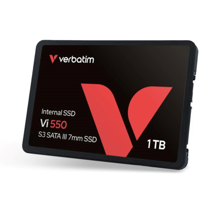 VERBATIM SSD Vi550 S3 1TB SATA III, 2.5” W 535/ R 560 MB/s VERBATIM SSD Vi550 S3 1TB SATA III, 2.5” W 535/ R 560 MB/s