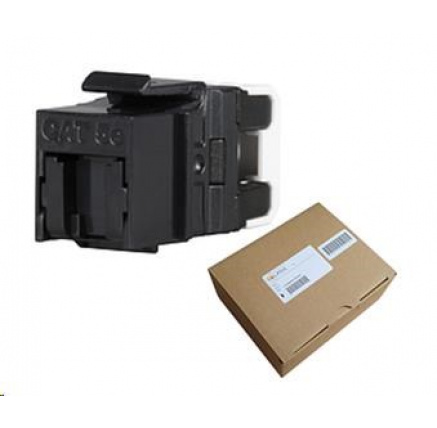 Solarix MULTIPACK 24 ks - rychlozařezávací keystone CAT5E UTP RJ45 černý SXKJ-5E-UTP-BK-NA Solarix MULTIPACK 24 ks - rychlozařezávací keystone CAT5E UTP RJ45 černý SXKJ-5E-UTP-BK-NA