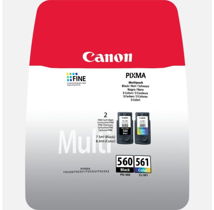 Canon CARTRIDGE PG-560/CL-561 PVP SEC pro PIXMA TS535x, TS535xa, TS745x, TS745xi (180 str.)