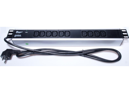 ATEN Základní napájecí jednotka 12x IEC320 C13, 1x IEC320 C14 vstup, 1U, 10A