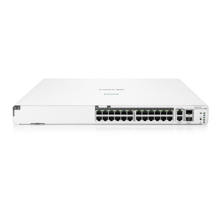 HPE Networking Instant On Switch 20p Gigabit CL4 4p Gigabit CL6 PoE 2p 10GBT 2p SFP+ 370W 1960 (JL807A).