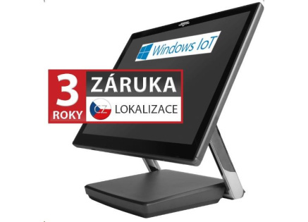 Virtuos XPOS XP-3685W, HD 15,6", i3-7100U, 8GB, 120GB M.2, Win 10 IoT, kapacitní