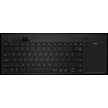 RAPOO klávesnice K2800 bezdrátová s TouchPadem, černá