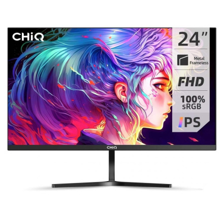 CHiQ MT 24F650 24", FHD, 75 Hz, Frameless, černý CHiQ MT 24F650 24", FHD, 75 Hz, Frameless, černý