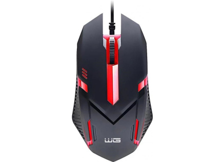 WG - Myš drátová optická WG4 LED podsvícení / black