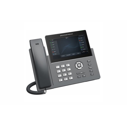 Grandstream GRP2670 SIP telefon, 12 linek, 6 SIP účtů, 7" displej, Wi-Fi, Bluetooth, 2 x RJ45 10/100/1000 Mbps