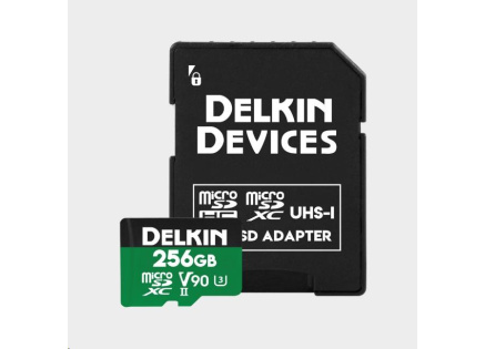 Delkin microSD Power 2000x UHS-II (V90) R300/W250 256GB