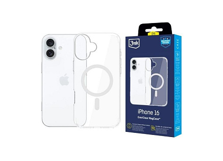 3mk ochranný kryt EverClear Magcase pro Apple iPhone 16