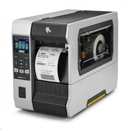 Zebra TT průmyslová tiskárna ZT610, 4", 300 dpi, RS232, USB, Gigabit LAN, Bluetooth 4.0, USB Host, Tear, Color, ZPL