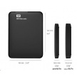 WD Elements Portable 4TB, Externí HDD, USB 3.0, černá