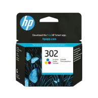 HP 302 Tri-color Original Ink Cartridge, , F6U65AE (165 pages)