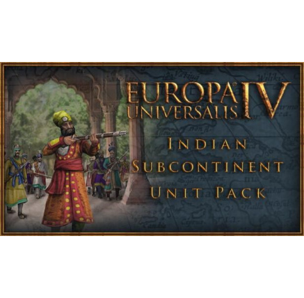 Europa Universalis IV: Indian Subcontinent Unit Pack (PC) klíč Steam Europa Universalis IV: Indian Subcontinent Unit Pack (PC) klíč Steam