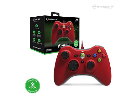 Hyperkin Xenon Wired Controller for Xbox Series|One/Win 11|10 (Red) Licensed by Xbox