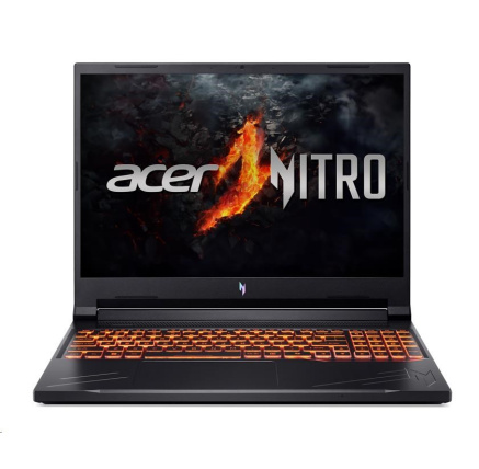 ACER NTB Nitro V 16 (ANV16-71-50F7),i5-14450HX,16" 1920x1200,16GB,1TB SSD,RTX 4060,W11 Home,Obsidian Black