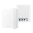 ASUS ZenWifi BT10 3-pack, WiFi7 Extendable Router, AiMesh, 2x WAN/LAN, 1x LAN, 1x 3.0