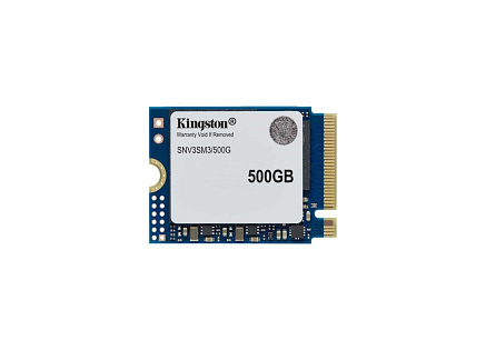Kingston SSD 500GB NV3, M.2 2230, NVMe PCIe Gen4x4, (R: 5000MB/s; W: 3000MB/s)