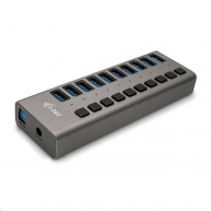 iTec USB 3.0 nabíjecí HUB 10port + Power Adapter 48 W