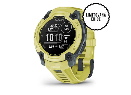 Garmin Instinct E – 45 mm, Electric lime s electric lime páskem Garmin Instinct E – 45 mm, Electric lime s electric lime páskem