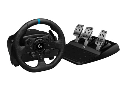Logitech volant G923 Závodní volant a pedály pro PS5, PS4 a PC Logitech volant G923 Závodní volant a pedály pro PS5, PS4 a PC