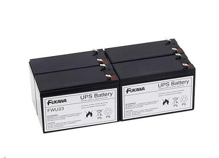Baterie - FUKAWA FWU-23 sada baterií za RBC23 (12V/7Ah, 4ks)