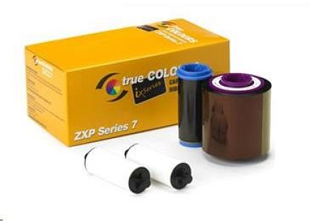 ZEBRA TTR páska ZXP7, YMCKO, pro potisk 250 plastových karet, barevná ZEBRA TTR páska ZXP7, YMCKO, pro potisk 250 plastových karet, barevná