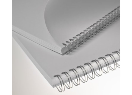 Kovové hřbety (3/1") 6,9 stříbrné