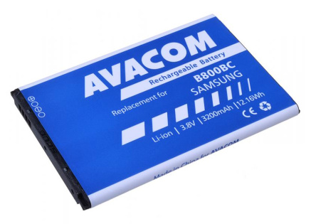 AVACOM baterie do mobilu Samsung N9005 Galaxy NOTE 3, Li-Ion 3,7V 3200mAh (náhrada EB-B800BEB)