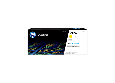 HP 212A Yellow Original LaserJet Toner Cartridge (4,500 pages)