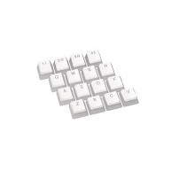 ENDORFY Klávesy PBT Pudding Onyx White Double shot, bílá