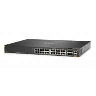 HPE Aruba Networking CX 6300F 24-port 1GbE Class 4 PoE and 4-port SFP56 Switch