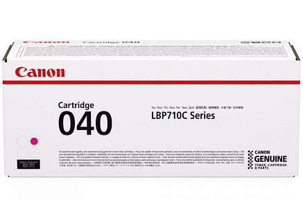 Canon TONER  CRG-040M purpurová pro i-SENSYS LBP710Cx, LBP712Cx, LBP7780Cx (5400 str.)