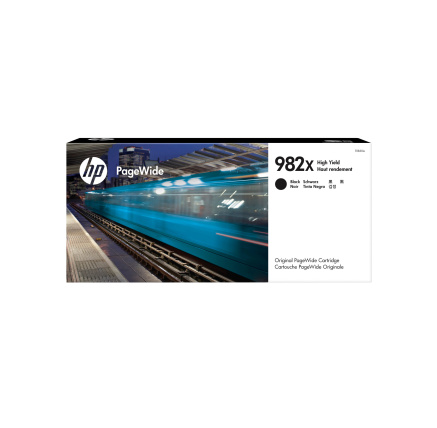 HP 982X High Yield Black Original PageWide Cartridge (20,000 pages) HP 982X High Yield Black Original PageWide Cartridge (20,000 pages)