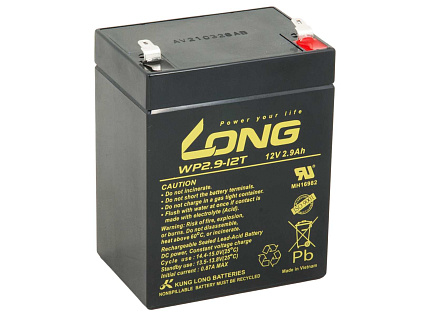 LONG baterie 12V 2,9Ah F1 (WP2.9-12T) LONG baterie 12V 2,9Ah F1 (WP2.9-12T)