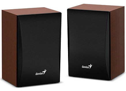 GENIUS reproduktory SP-HF380BT/ 2.0/ Bluetooth/ 3W/ dřevěné/ barva dřevo