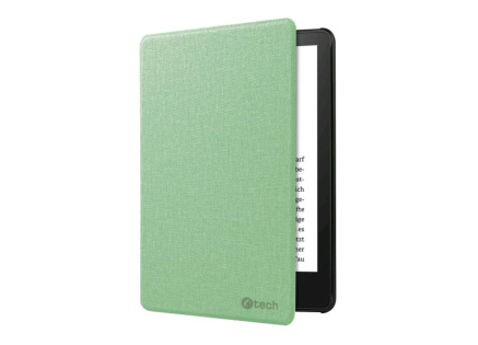 C-TECH PROTECT pouzdro pro Amazon Kindle TOUCH 2024, WAKE/SLEEP funkce, hardcover, matcha