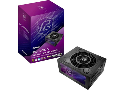 ASROCK zdroj PG-1300G,1300W, 80Plus Gold, 135 mm, ATX 3.1