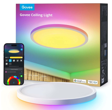 Govee RGBICWW Smart kulaté stropní světlo 2400lm 30cm Matter