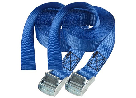 Master Lock Upínací popruhy s kovovou přezkou - 250cm (2 ks / balení) Master Lock Upínací popruhy s kovovou přezkou - 250cm (2 ks / balení)