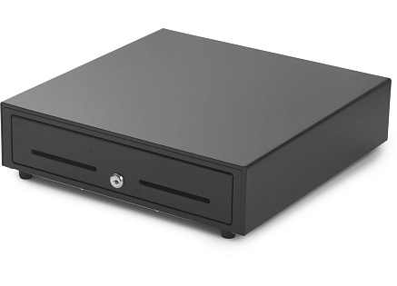 POŠKOZENÝ OBAL - Capture High quality cash drawers - 410mm Black, vč. kabelu RJ12